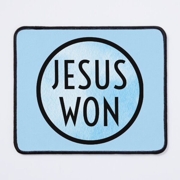 Item preview, Jesus Won,Bible Verse ,Christian Gospel Quotes, Inspirational  Christian Woman Design designed and sold by mattlee20.