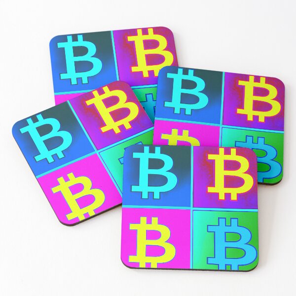 Item preview, Bitcoin Tiles - Andy Warhol Inspired designed and sold by Eso-Genesis.