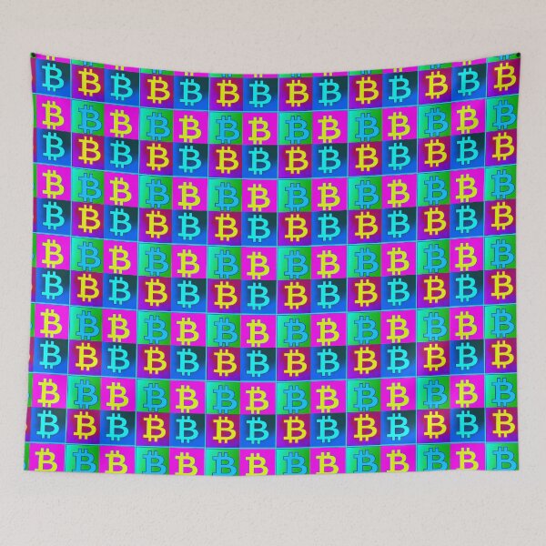 Item preview, Bitcoin Tiles - Andy Warhol Inspired designed and sold by Eso-Genesis.