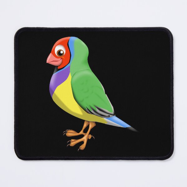 Item preview, Gouldian finch designed and sold by wickedcartoons.