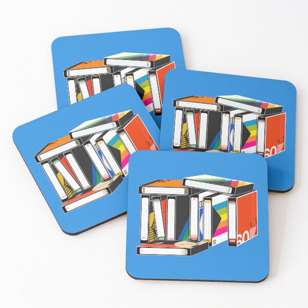Item preview, Retro 80s VHS Blank Video Tape Covers designed and sold by ourkid.