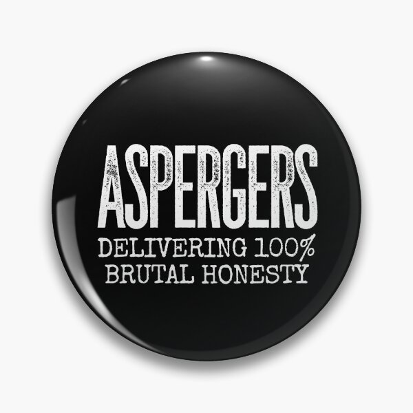 Item preview, ASPERGERS Delivering 100% Brutal Honesty | Asperger Syndrome Awareness | Autism Spectrum Disorder | High Functioning | Neurodiversity | Neurodivergent | Neurodiverse designed and sold by MJDezigns.