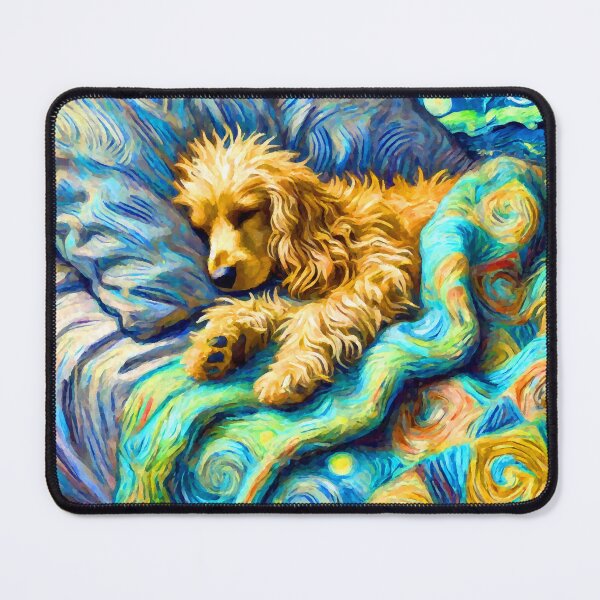 Item preview, Starry Night Spaniel designed and sold by ChrisButler.