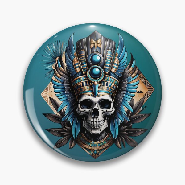 Item preview, Skull that embodies the mystical aura designed and sold by nicky2342.