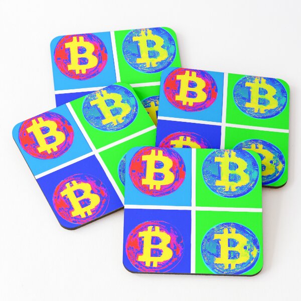 Item preview, Bitcoin Tiles - Andy Warhol Inspired designed and sold by Eso-Genesis.