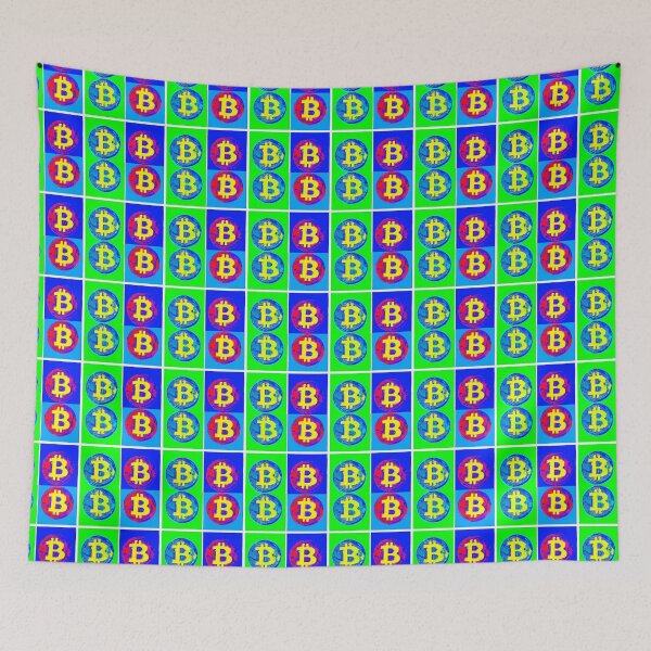 Item preview, Bitcoin Tiles - Andy Warhol Inspired designed and sold by Eso-Genesis.