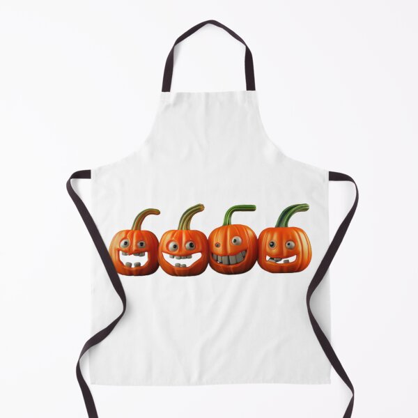 Item preview,  Funny pumpkins - Smiling carved pumpkins - Funny Creepy Halloween design designed and sold by RanaDesignsUSA.