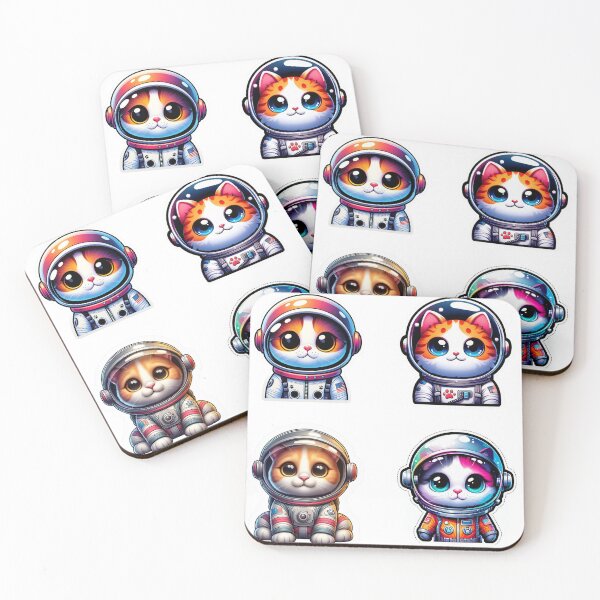 Item preview, Colorful Cosmic Kittens 2 designed and sold by joejiing.