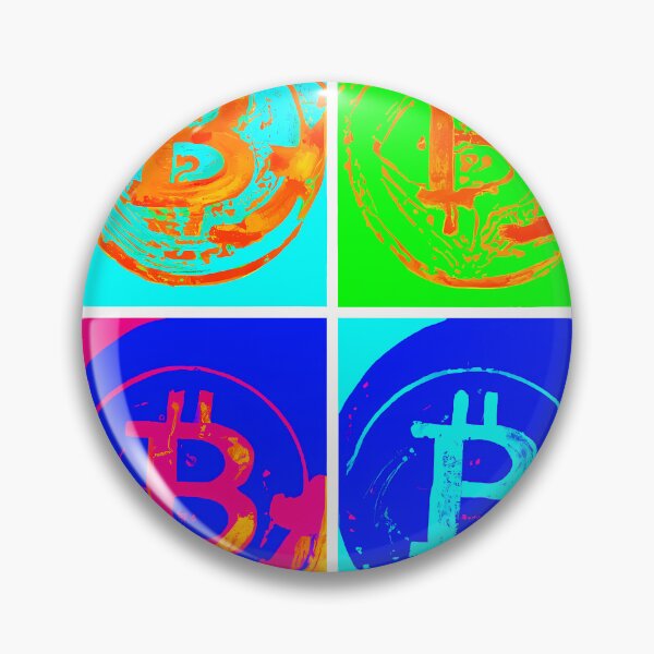 Item preview, Bitcoin Tiles - Andy Warhol Inspired designed and sold by Eso-Genesis.