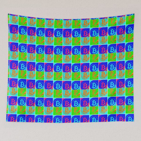 Item preview, Bitcoin Tiles - Andy Warhol Inspired designed and sold by Eso-Genesis.
