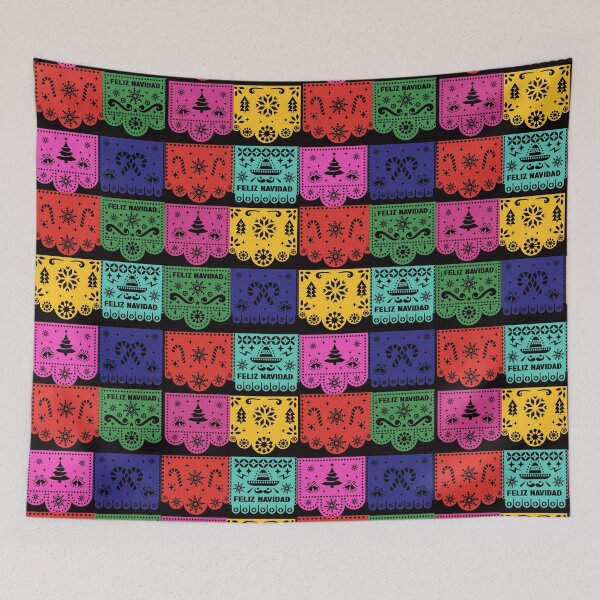 Item preview, Christmas Banner (Papel Picado) designed and sold by TinaSalazar.