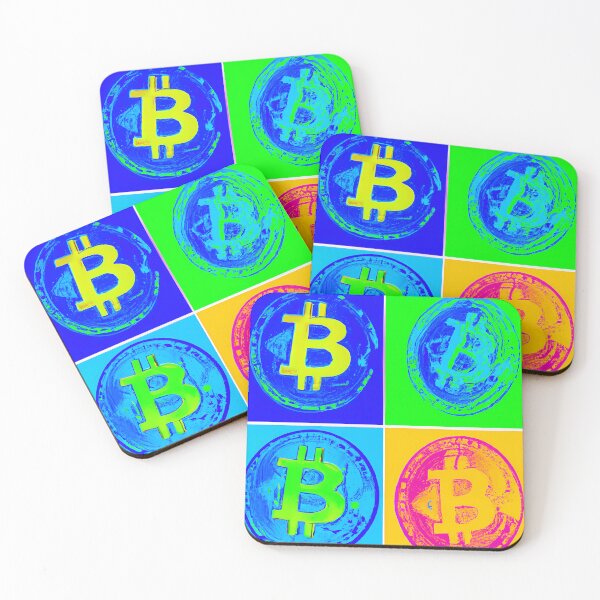 Item preview, Bitcoin Tiles - Andy Warhol Inspired designed and sold by Eso-Genesis.