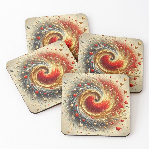 Item preview, Gold swirl of hearts and love alphabets   designed and sold by ZulryLifestyles.