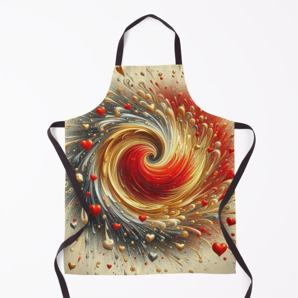 Item preview, Gold swirl of hearts and love alphabets designed and sold by ZulryLifestyles.