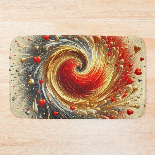 Item preview, Gold swirl of hearts and love alphabets   designed and sold by ZulryLifestyles.