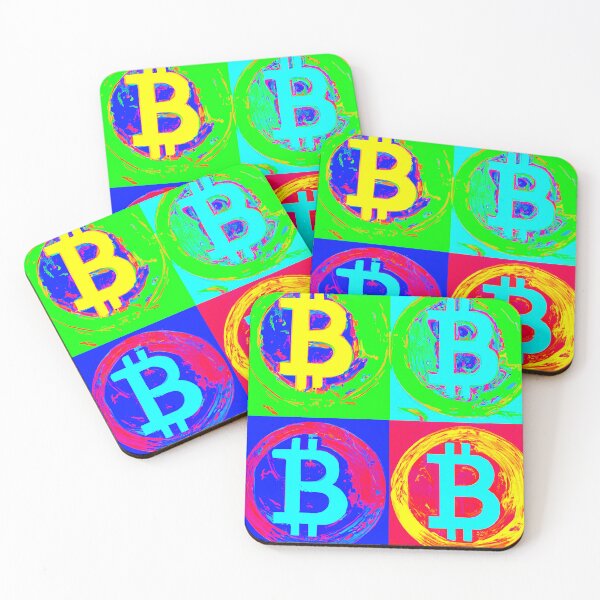 Item preview, Bitcoin Tiles - Andy Warhol Inspired designed and sold by Eso-Genesis.