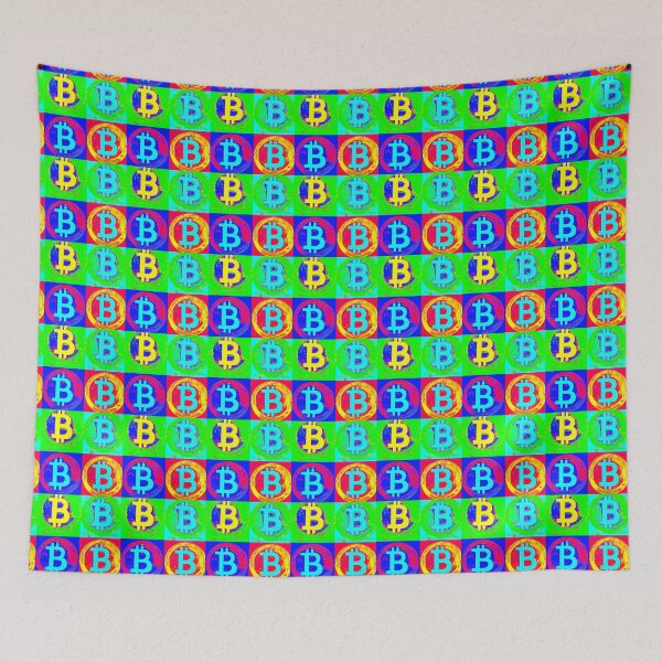 Item preview, Bitcoin Tiles - Andy Warhol Inspired designed and sold by Eso-Genesis.