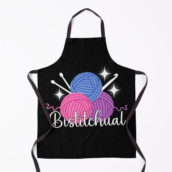 Item preview, Bistitchual - knitting and crocheting yarn lover designed and sold by EvergreenWhimsy.
