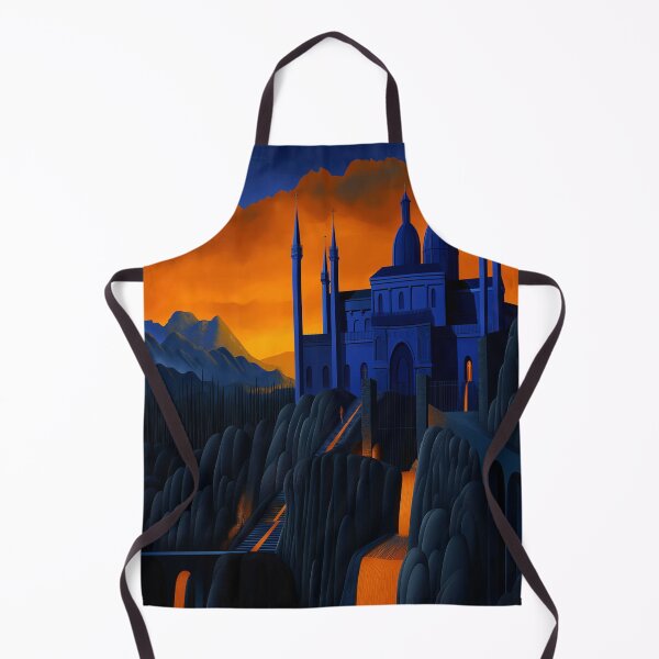 Item preview, Mysterious Blue Castle at Twilight designed and sold by grahamlori.