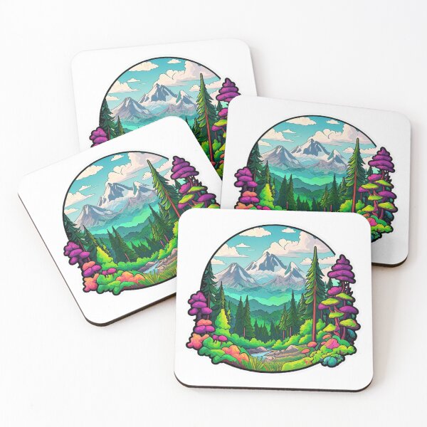 Item preview, Forest Mountain Horizon designed and sold by alllyxispace.