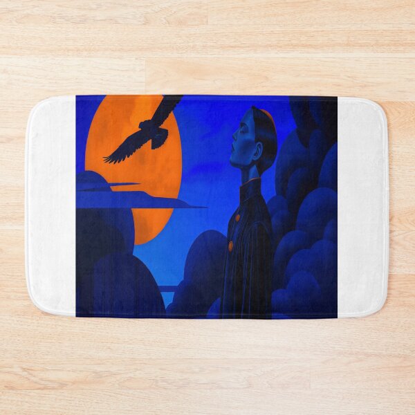 Item preview, Tranquil Night with Soaring Eagle designed and sold by grahamlori.