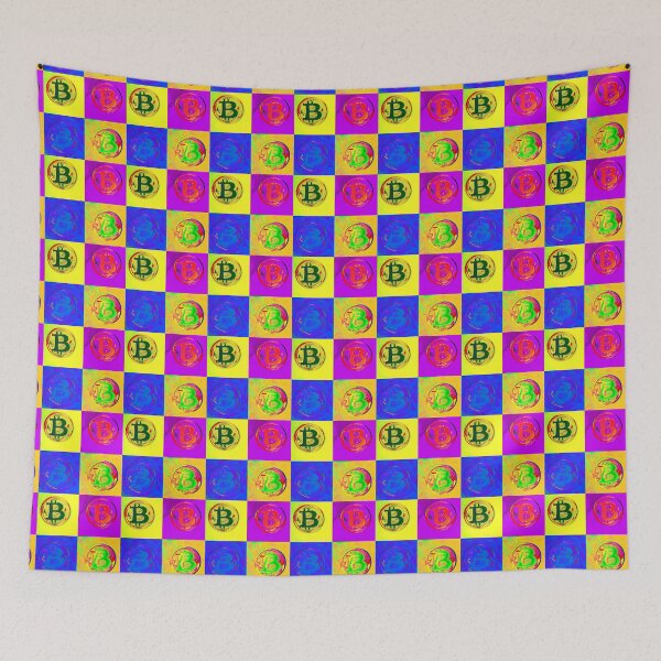 Item preview, Bitcoin Tiles - Andy Warhol Inspired designed and sold by Eso-Genesis.