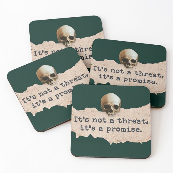 Item preview, It's not a threat, it's a promise designed and sold by ArtsyTales.
