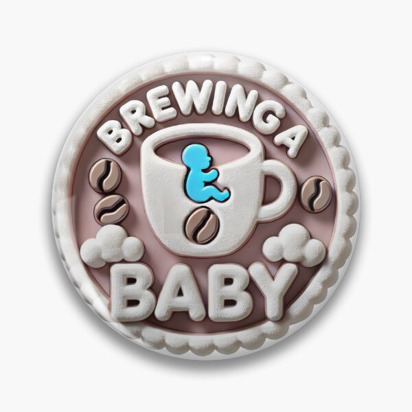 Item preview, Brewing a Baby Announcement - Coffee Themed Baby Announcement designed and sold by StyLeHi.