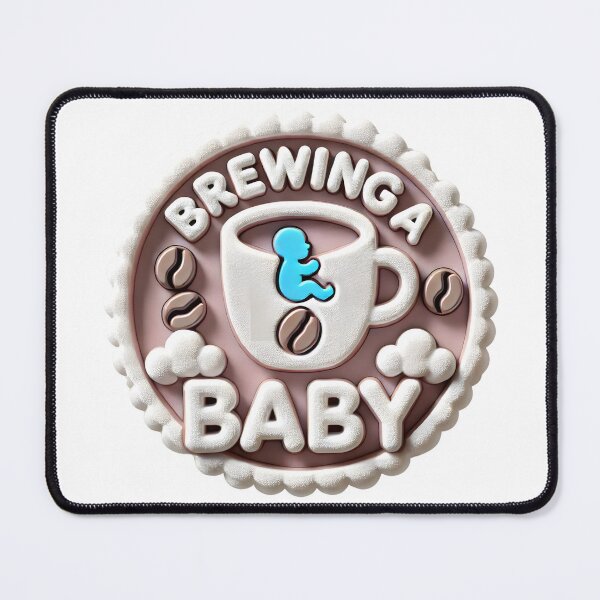 Item preview, Brewing a Baby Announcement - Coffee Themed Baby Announcement designed and sold by StyLeHi.