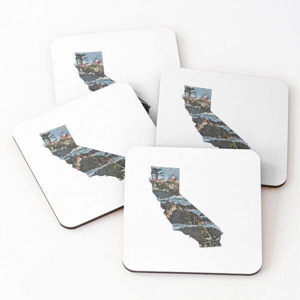 Item preview, Battery Point Lighthouse California Artwork   designed and sold by CDWR Adventures.