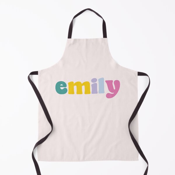 Item preview, Emily - Custom name on colorful block font designed and sold by To the Lua.