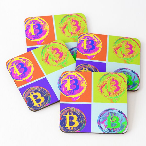 Item preview, Bitcoin Tiles - Andy Warhol Inspired designed and sold by Eso-Genesis.