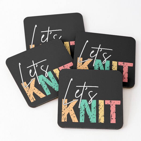 Item preview, Let's knit - knitting group designed and sold by EvergreenWhimsy.