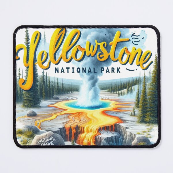 Item preview, Yellowstone National Park designed and sold by clarkfraser.