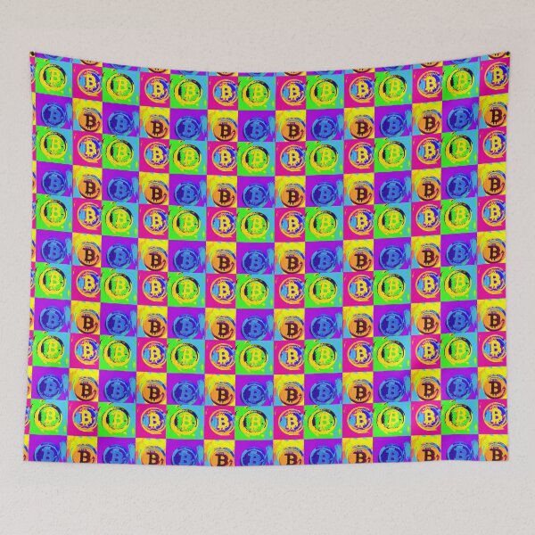 Item preview, Bitcoin Tiles - Andy Warhol Inspired designed and sold by Eso-Genesis.