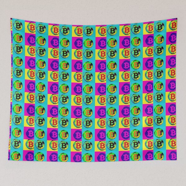 Item preview, Bitcoin Tiles - Andy Warhol Inspired designed and sold by Eso-Genesis.