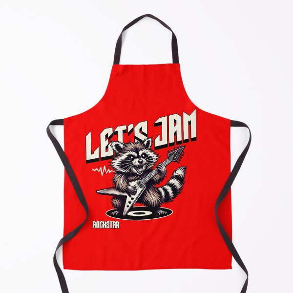 Item preview, Rocking Raccoon with Guitar Let's Jam designed and sold by 1970Russell.