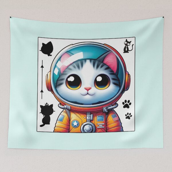 Item preview, Cosmic Feline Frontier designed and sold by joejiing.