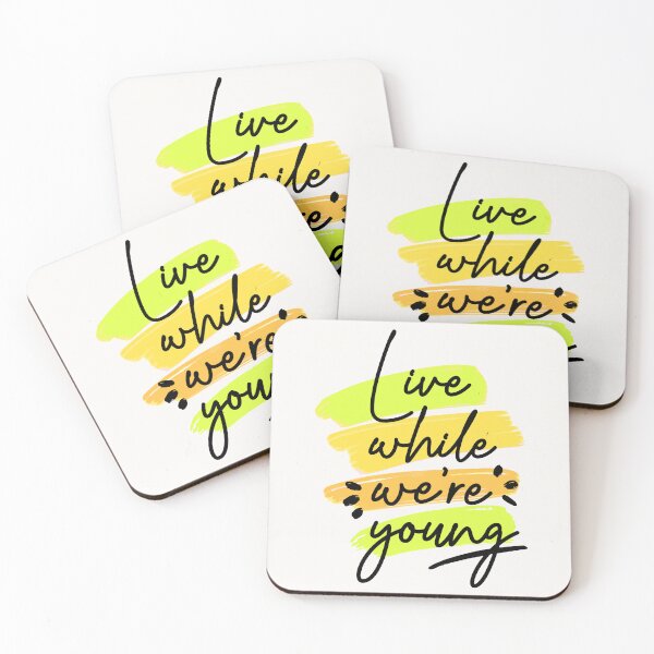 Item preview, Live While We're Young designed and sold by Fanverse Merchandise.