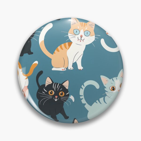 Item preview, The Cat Seamless designed and sold by SbosDigitalCute.