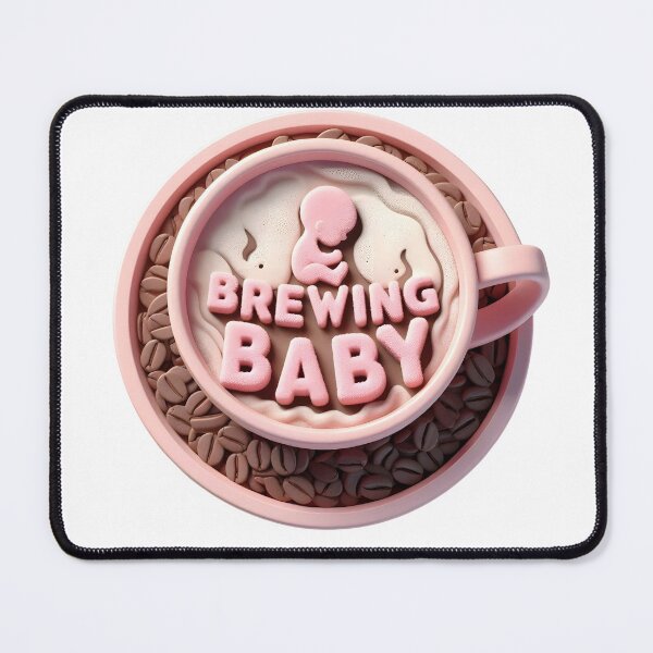 Item preview, Brewing Baby Announcement - Coffee Themed Baby Announcement designed and sold by StyLeHi.