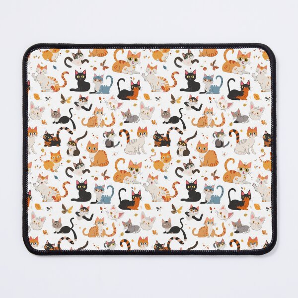 Item preview, The Cat Seamless designed and sold by SbosDigitalCute.
