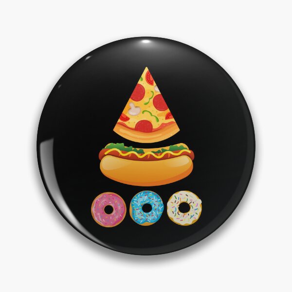 Item preview, Pizza Hotdog Donut Funny Doughnut Snack designed and sold by Easyas.