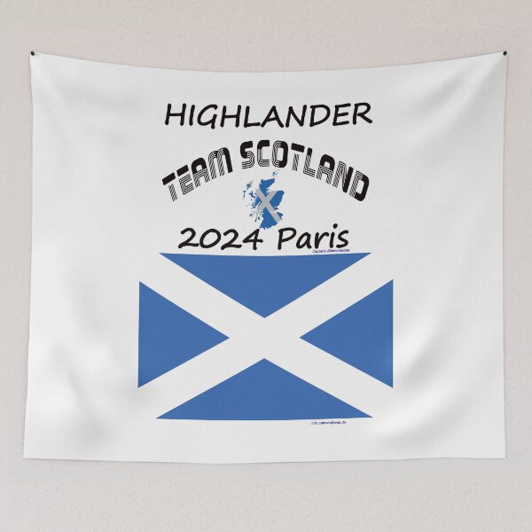 Artikelvorschau, Highlander Scotland 2024 in Paris für Games of Olymp entworfen und verkauft von cabevo.