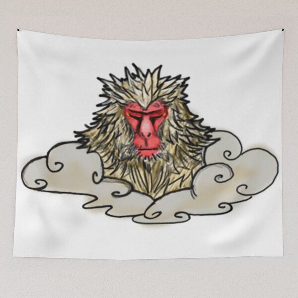 Item preview, Japanese Macaque designed and sold by greenmerchant.