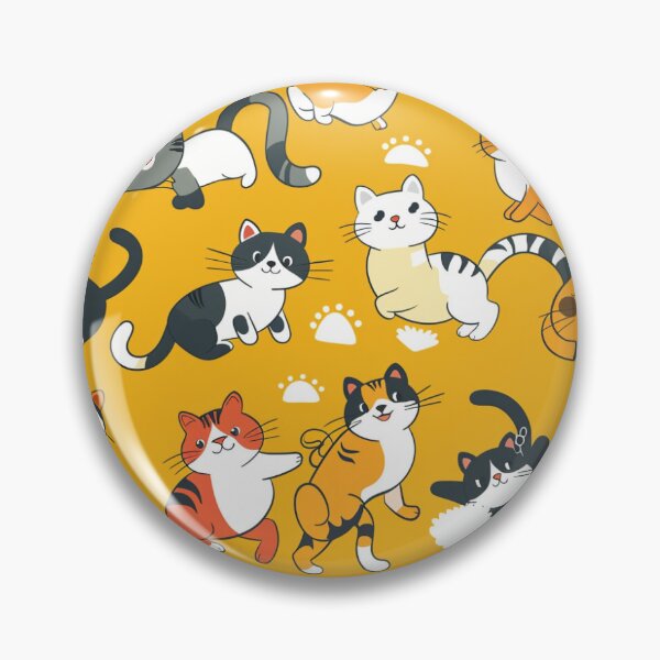 Item preview, The Cat Seamless designed and sold by SbosDigitalCute.