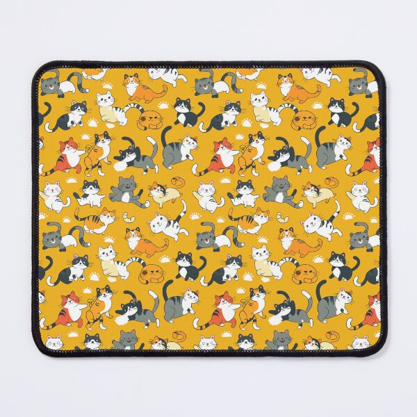 Item preview, The Cat Seamless designed and sold by SbosDigitalCute.