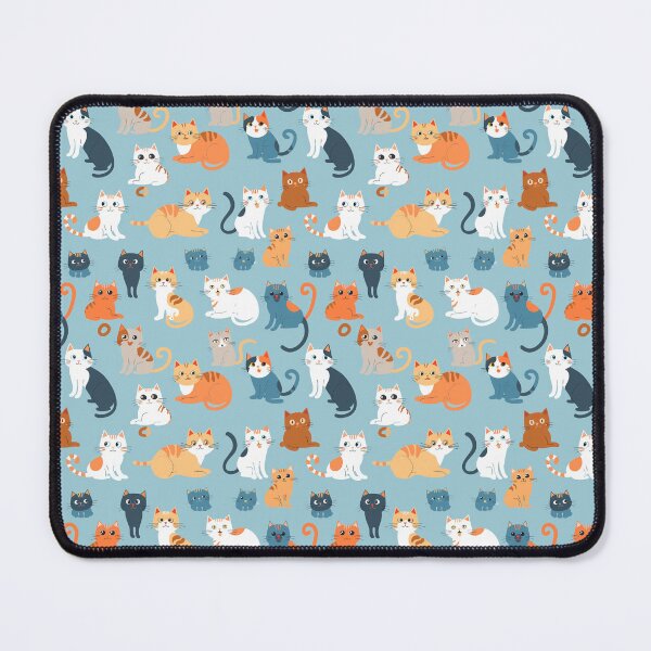 Item preview, The Cat Seamless designed and sold by SbosDigitalCute.