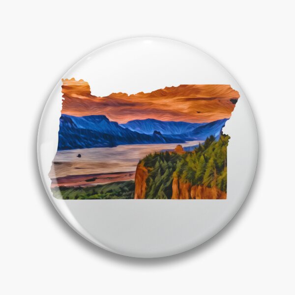 Item preview, Vista House Columbia Gorge Oregon View Artwrok  designed and sold by CDWR Adventures.