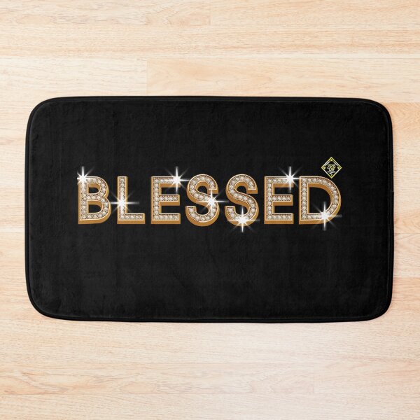 Item preview, golden BLESSED, blessing religious Christian Jesus designed and sold by TANGELLACOUTURE.